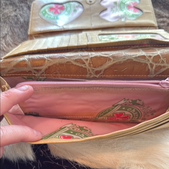 Charm & Luck with Rhinestone Buckle Wallet - Picture 6 of 8